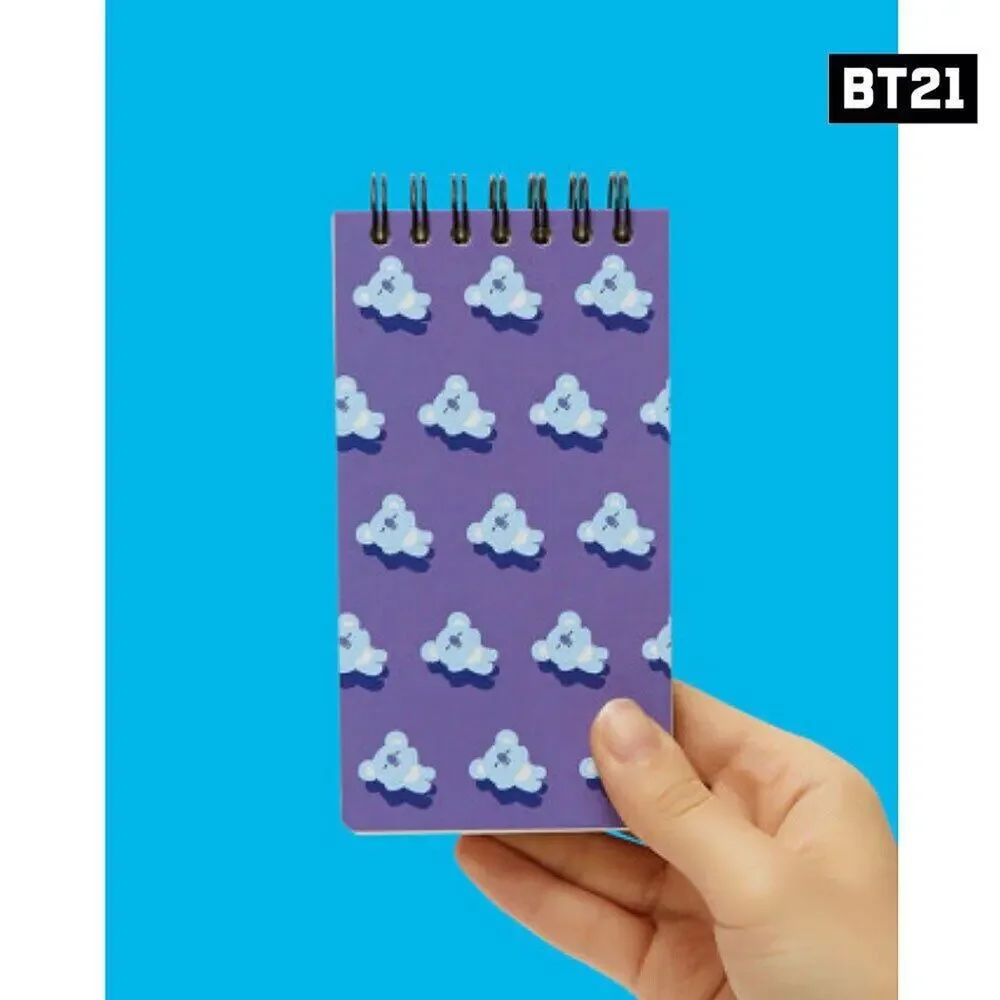 NEW! BTS BT21 Official Authentic Goods Spring‎ Notebook 5Set